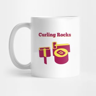 Curling rocks Mug